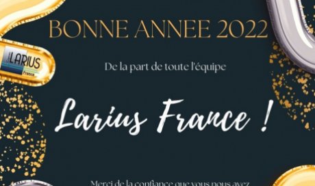 Bonne année 2022 Larius France